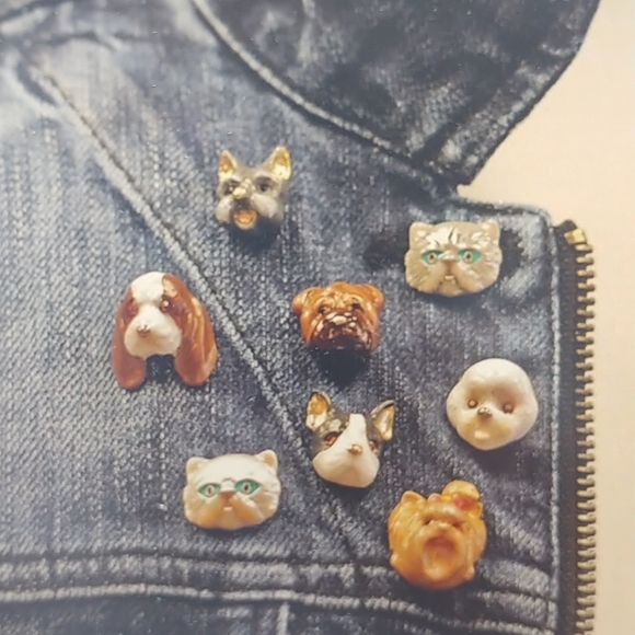 Grumpy cat white enamel pin NWT 2/$30 - Picture 6 of 7